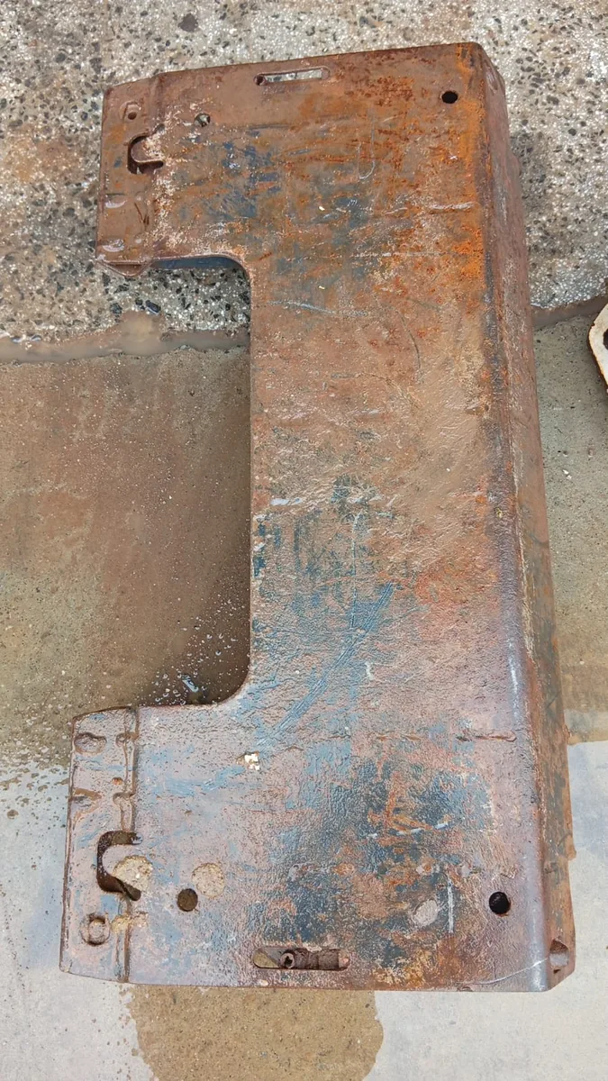 Placa Bob-Tach Bobcat S70, verso da chapa de acoplamento