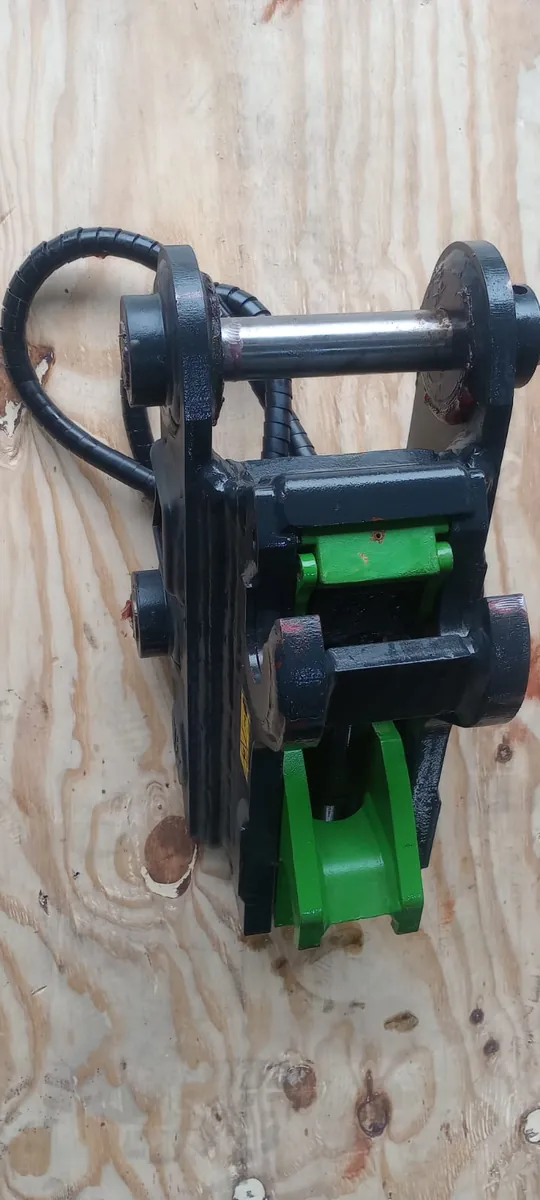Engate rápido hidráulico com kit de linhas e mangueiras
