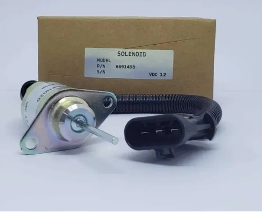Solenoide de combustível Bobcat motor Kubota V2203 à venda em Curitiba